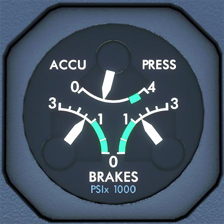 Accumulator Pressure Indication